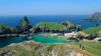 Cornwall,Robert Harding Kynance cove from the cliffs, south cornwall
