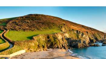 Cornwall Coast,Helen Hotson A panoramic view from the Southwest Coast Path