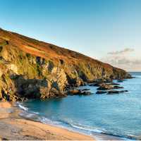 A panoramic view from the Southwest Coast Path | Helen Hotson