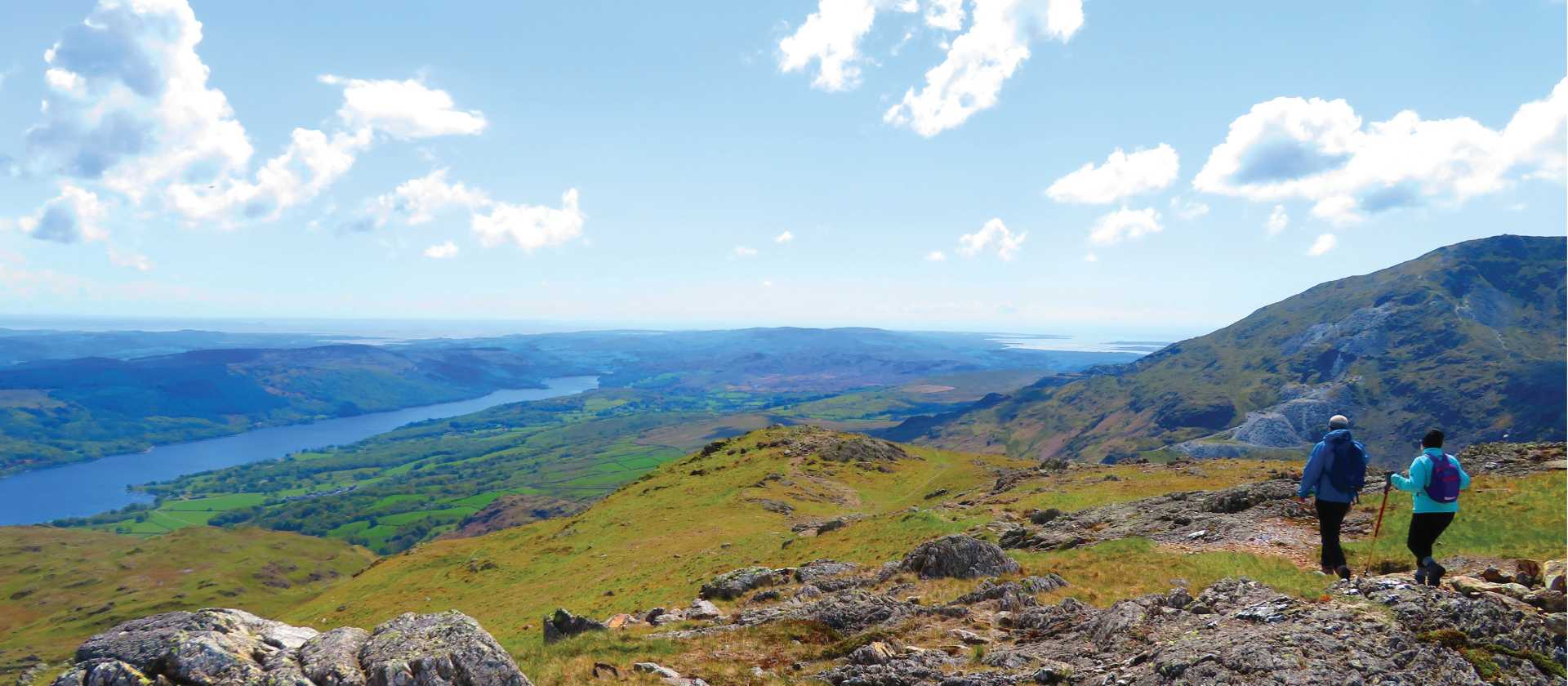 Descending Wetherlam towards Coniston Water | John Millen