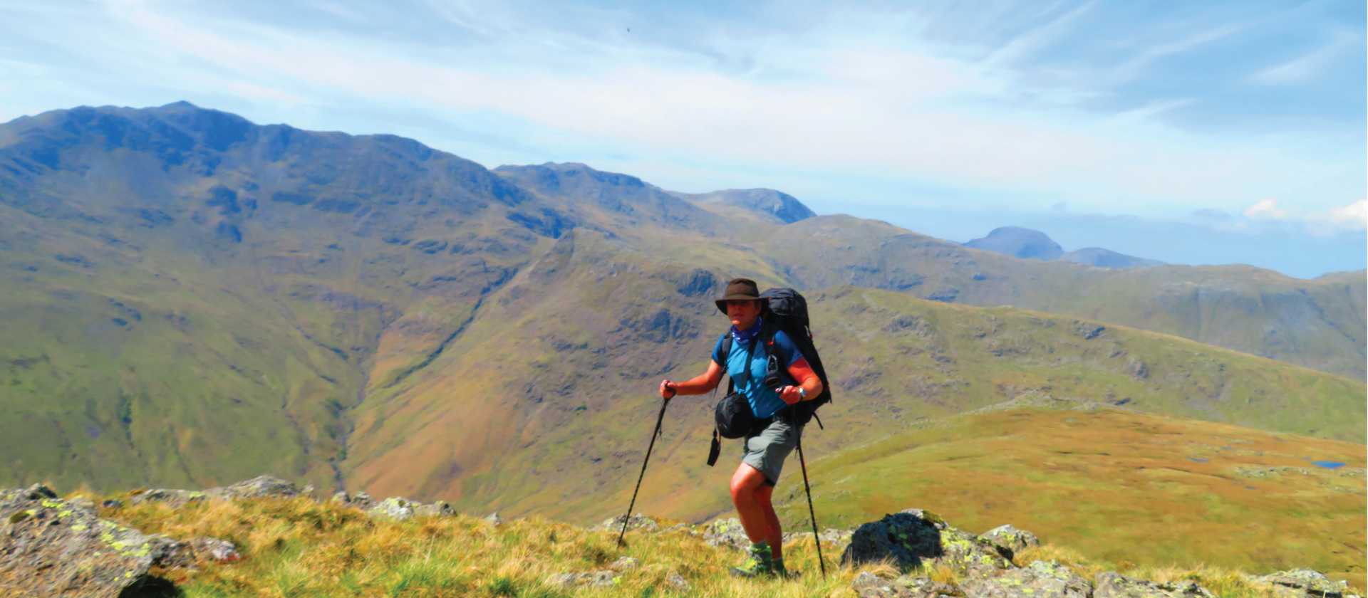 Walking towards the Langdale Pikes | John Millen