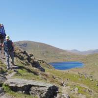 Walking down the trail to St. Sunday Crag | John Millen