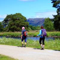 Walkers along Scotland's Caledonian Canal | John Millen