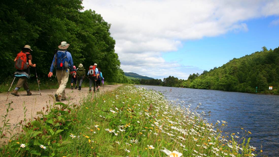 Hiking along the Great Glen Way