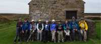 Coast to Coast Trail group resting at Shooting Hut | John Millen