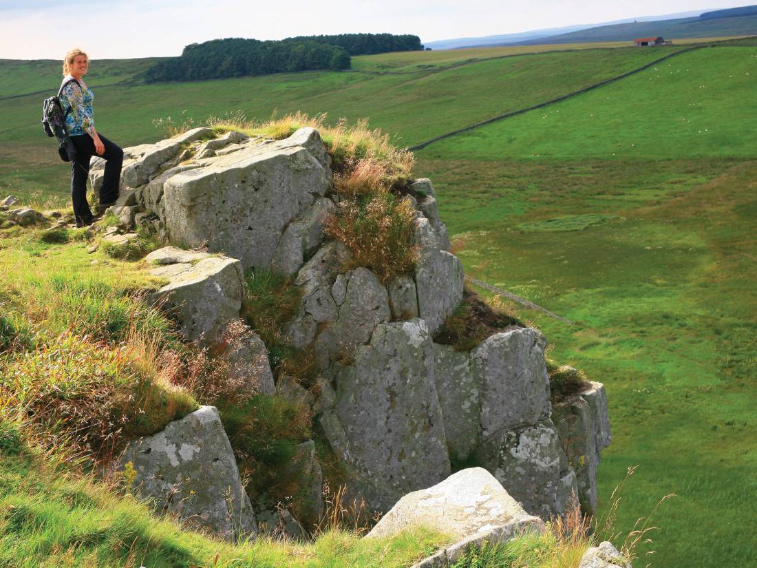 Hadrian’s Wall near Crag Lough