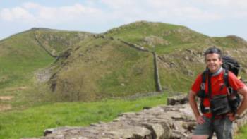 Hadrians Wall over the hillsides | John Millen