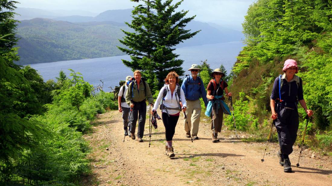 High above Lochness