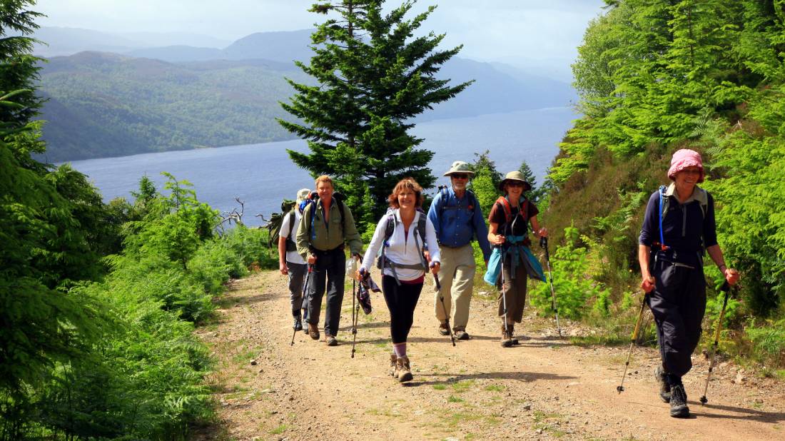 High above Lochness