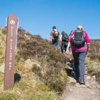 Hikers on the Devils Staircase Glencoe | Kenny Lam