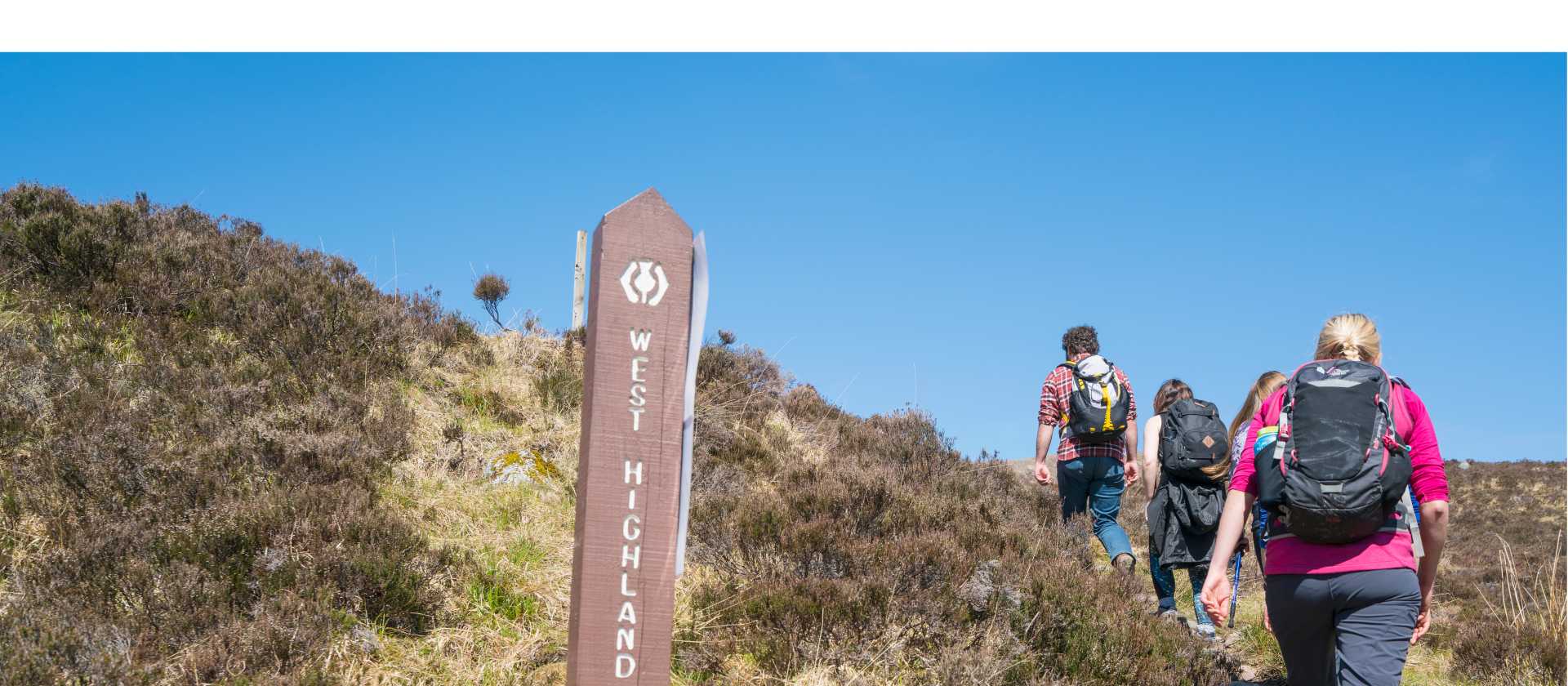 Hikers on the Devils Staircase Glencoe | Kenny Lam