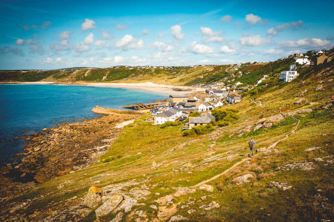 Hiking along the coast in Cornwall |  Tim Charody