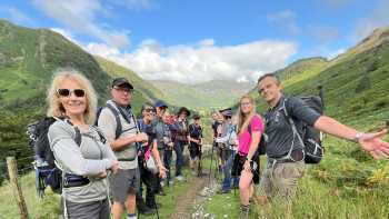 A happy group on the Coast to Coast