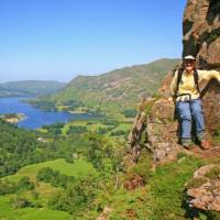 On the rocks, above Ullswater lake | John Millen