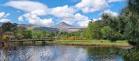 Looking at Goatfell Mountain on the Isle of Arran