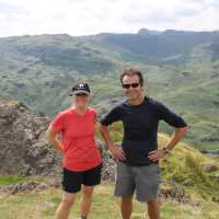 Hiker with Coast to Coast guide John Millen | Jaclyn Lofts