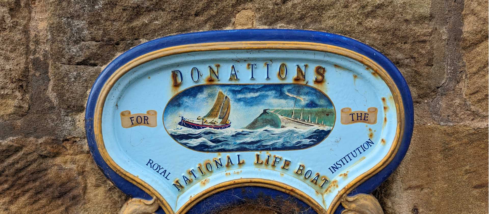 Lifeboat Sign, Robin Hood's Bay - Coast to Coast
 | Jon Millen