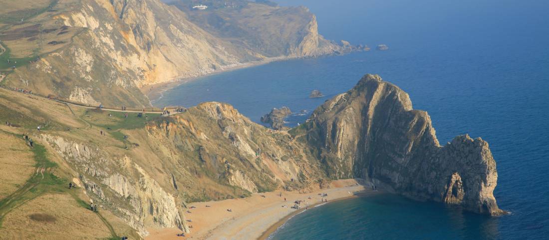 Lulworth Cove, Durdle Door and St. Oswalds Bay - Jurassic Coast, Dorset