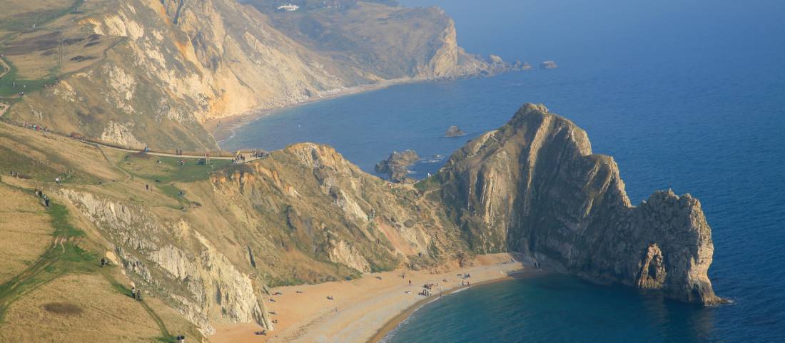 Lulworth Cove, Durdle Door and St. Oswalds Bay - Jurassic Coast, Dorset