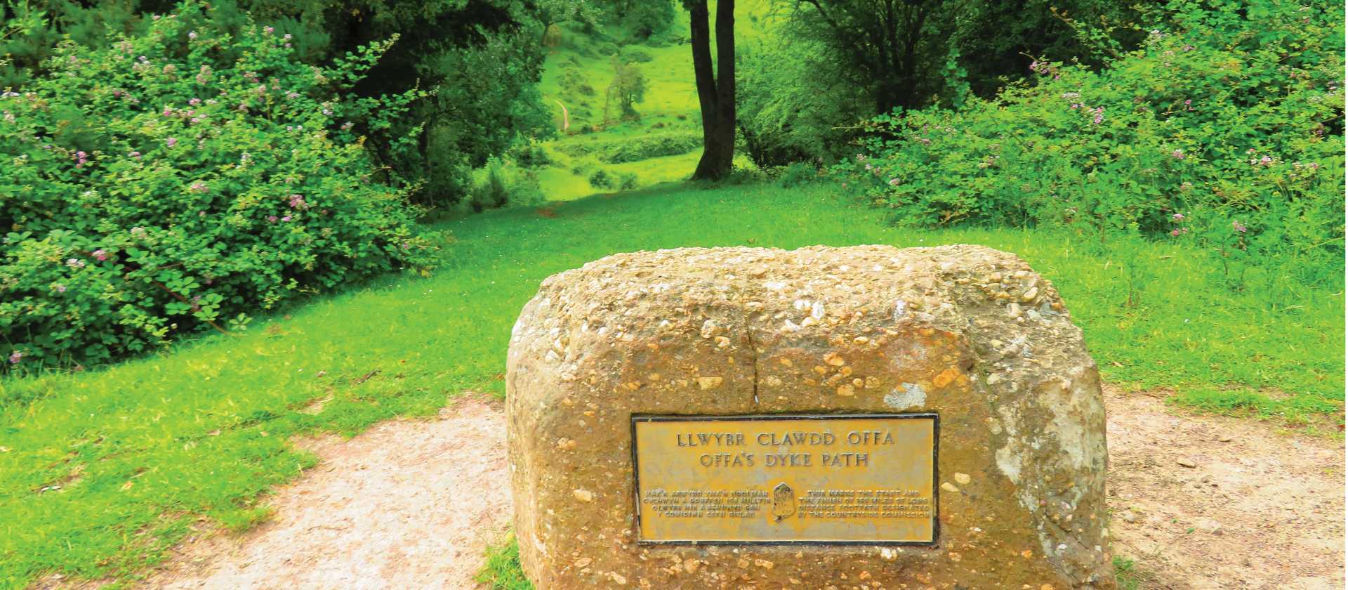Starting stone of The Offa's Dyke Path | John Millen