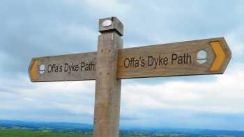 Offa's Dyke waymarked route sign