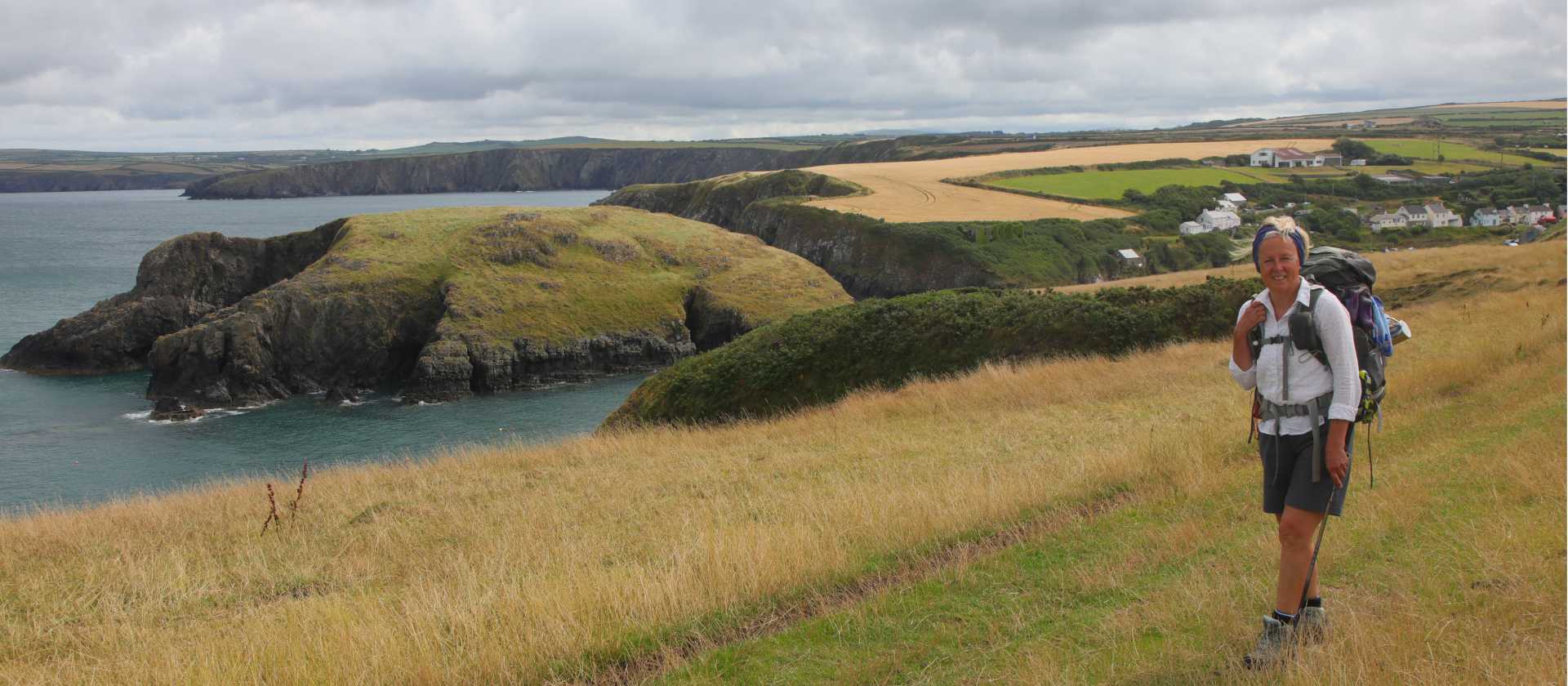 Walking towards Trefin | John Millen