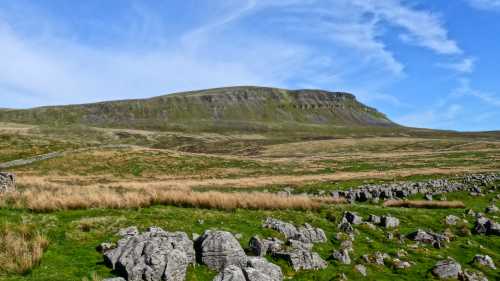 Pen-y-Ghent and limestone clints | John Millen