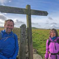 Our hikers enjoying the St Cuthbert's Way | Alan Hunt