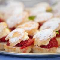 Cream Scones with Strawberries | David Clapp