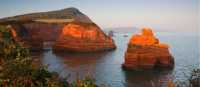 Sea Stacks at Ladram Bay, South West Coast Path | Milan Gondra