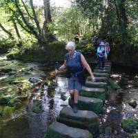 Crossing the river on the way to Egton Bridge | Jon Millen