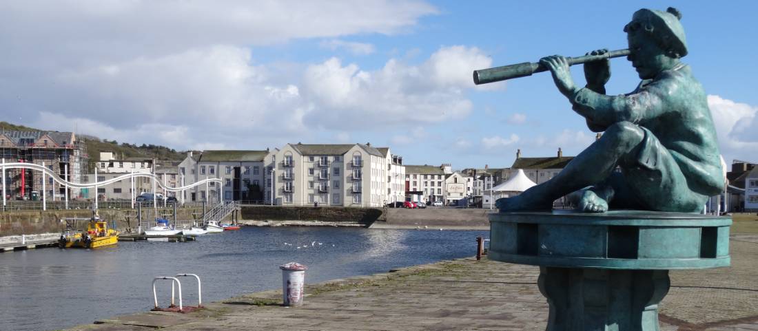 Sailor boy on a capstain at Whitehaven | <i>John Millen</i>