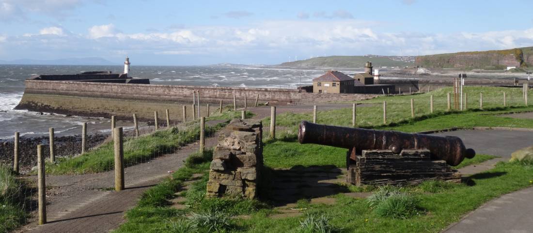 Whitehaven Harbour defences |  <i>John Millen</i>