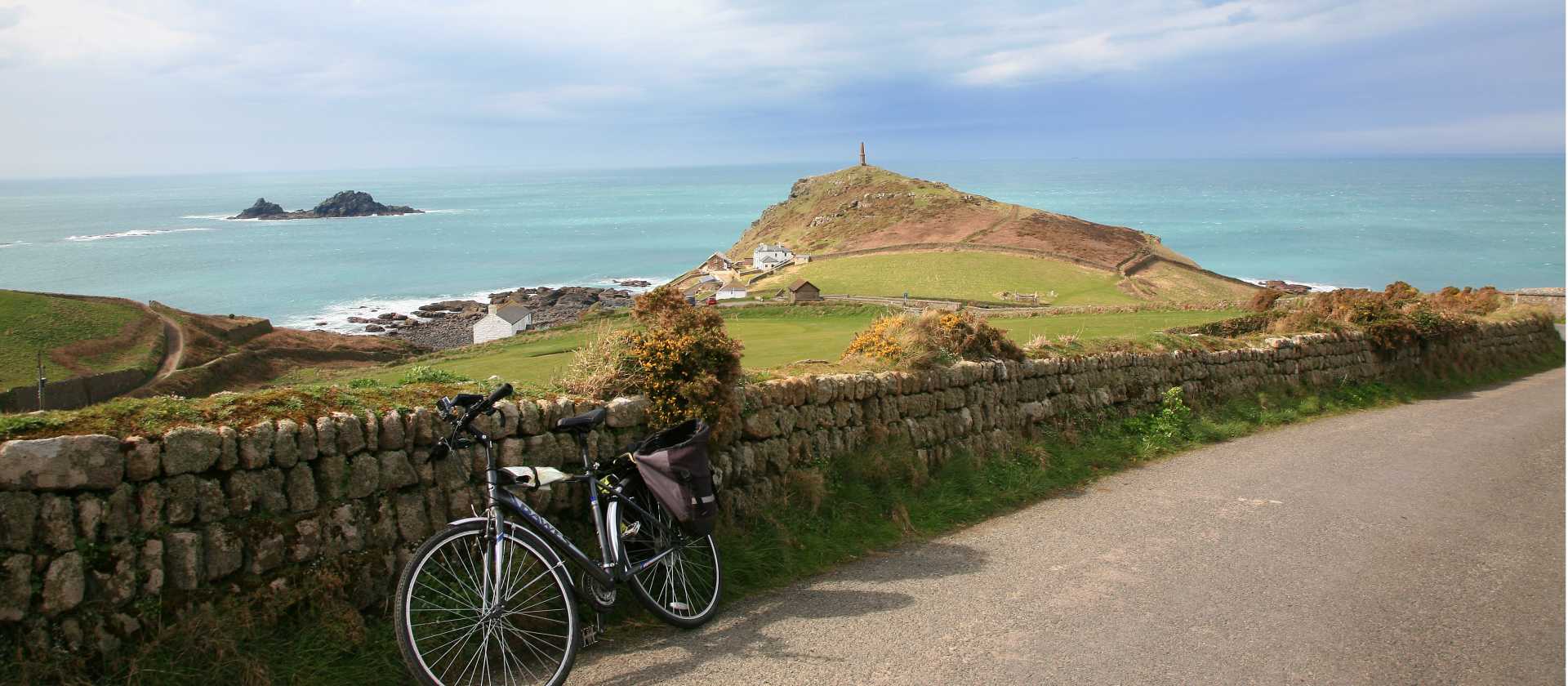 Taking a break at Cape Cornwall