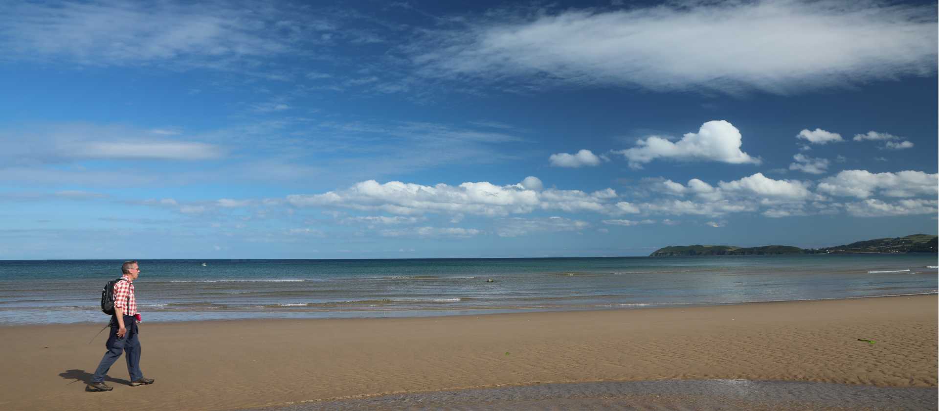 Walking the beach to Ramsey | John Millen