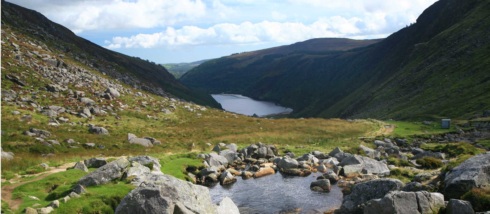 Area of leadmines in upper Glendalough | John Millen