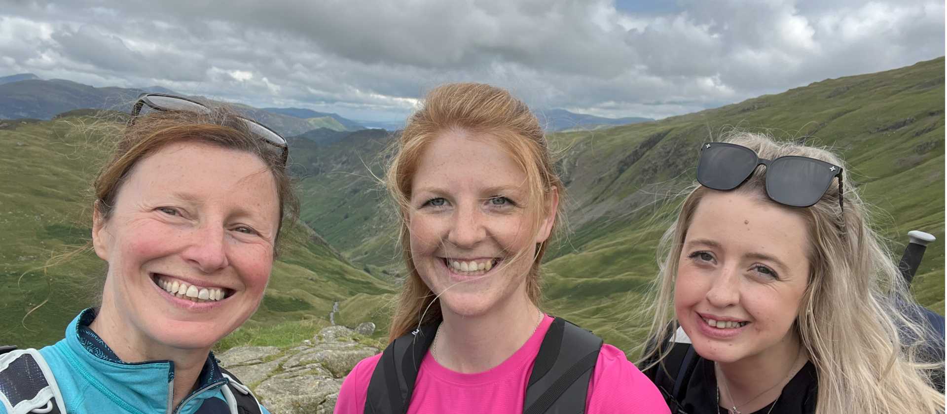 Smiling Faces on the Coast to Coast | Fiona Marshall