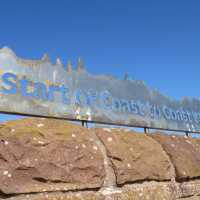 At the start of Wainwright's famous Coast to Coast walk | John Millen