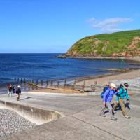 Setting off on the Coast to Coast from St Bees | John Millen