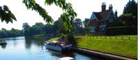 Boats leaving Shepperton Lock | John Millen