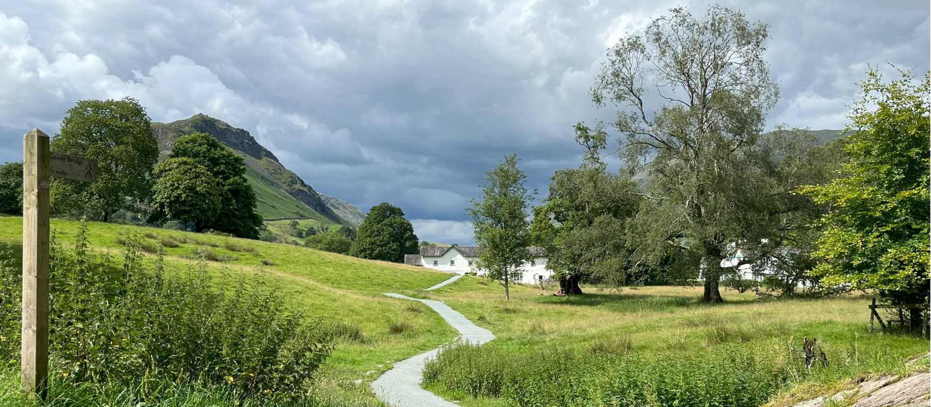 The trail in Grasmere - Coast to Coast | Fiona Marshall