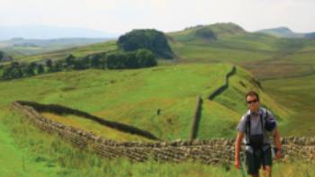 The wall near Sheild on the Wall,John Millen The wall near Sheild on the Wall