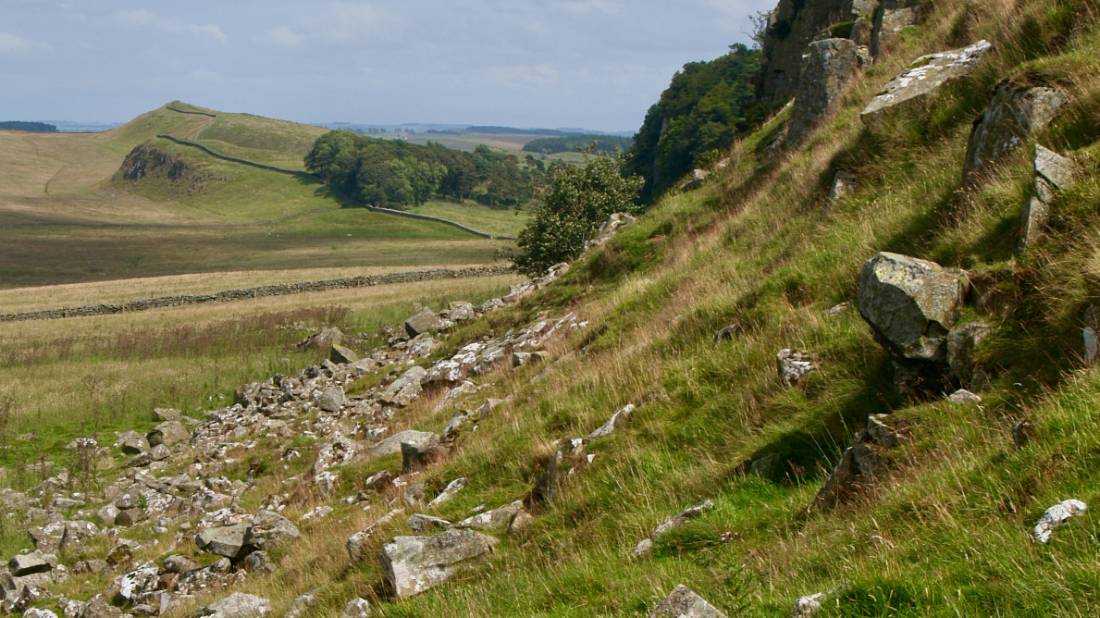 Hadrian's Wall near Hexham |  <i>tbs 44</i>