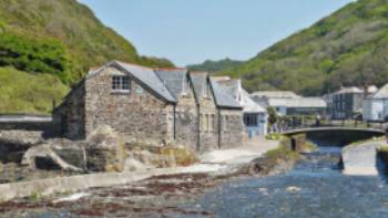 Friendly Boscastle on the South West Coast Path