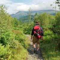 A hiker on the West Highland Way, Scotland | Alastair Turnbull