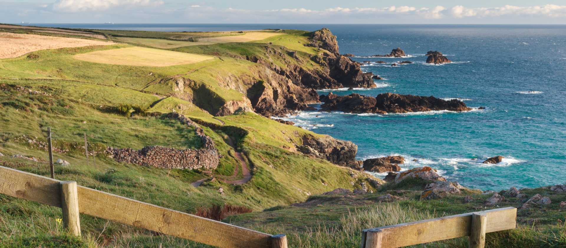 The stunning Cornish coast