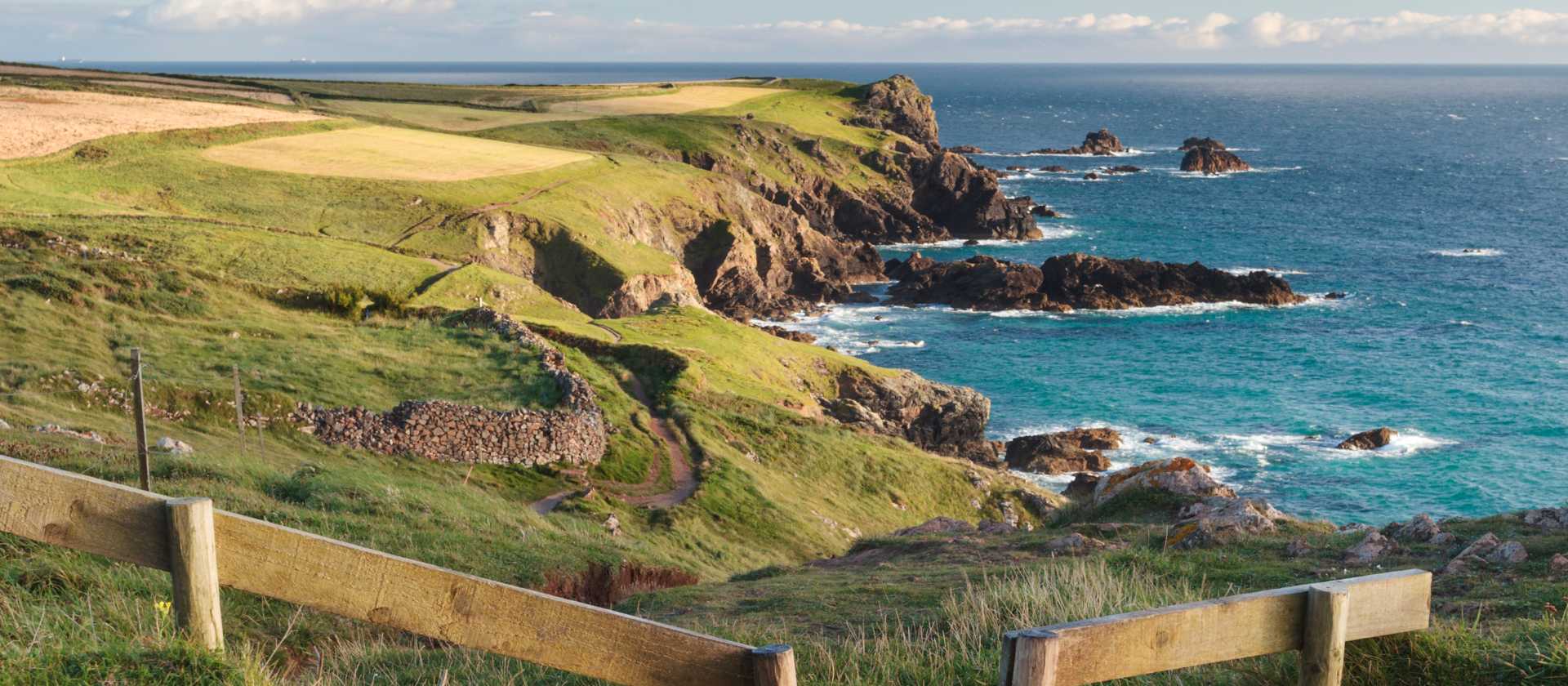 The stunning Cornish coast