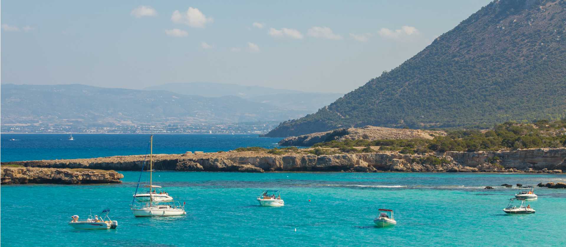 Boats on the Akamas Lagoons | Cyprus Tourism