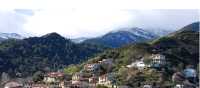 Village of Kakopetria in the Troodos mountains of Cyprus