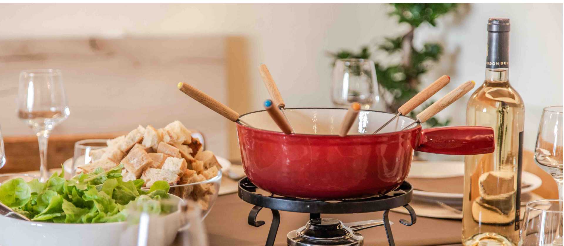 Alpine Fondue Dinner | Sally Guillaume